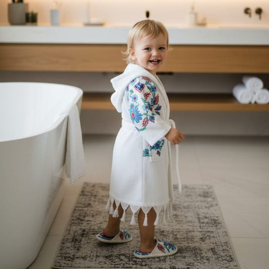 Premium 3-teiliges Kinder-Hamam-Set Lale