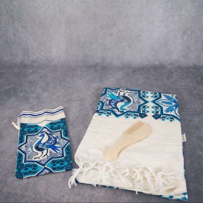 Hamam Geschenkset "Pfau"
