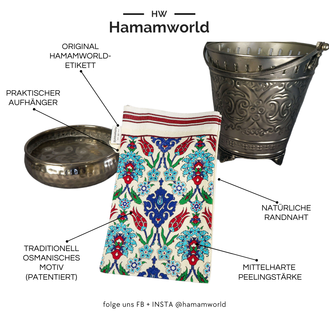 Hamam Peelinghandschuh Lale